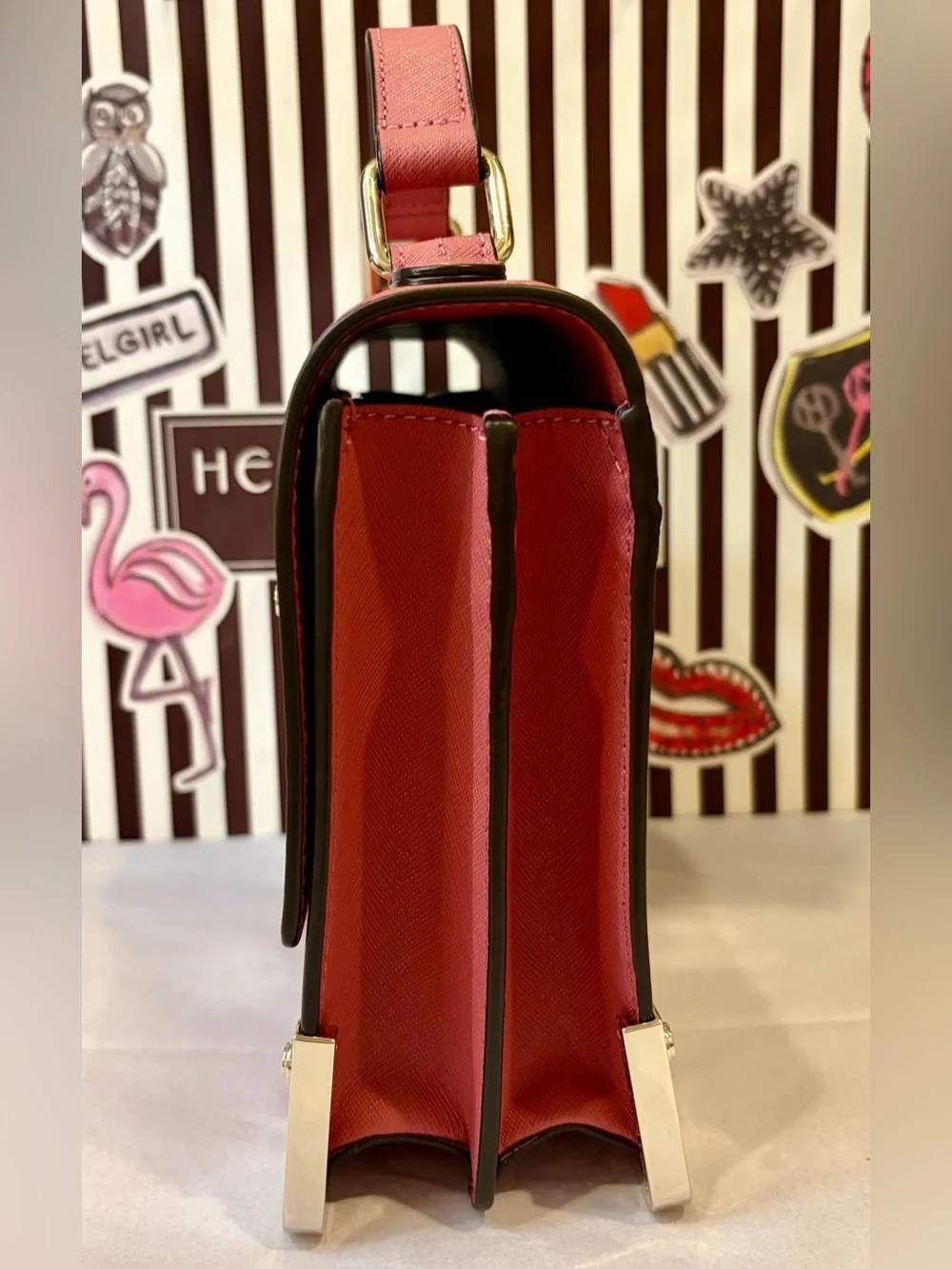 NWT HENRI BENDEL Pink Trunk Crossbody Bag Hard to find and limited edition💖
